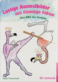 Lustige Ausmalbilder mit Flamingo Fabian (eBook, PDF) - Baumgarten, Barbara