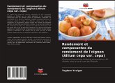 Rendement et composantes du rendement de l'oignon (Allium cepa var. cepa)