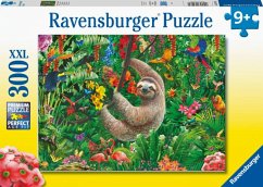 Ravensburger Kinderpuzzle - Gemütliches Faultier - 300 Teile Puzzle für Kinder ab 9 Jahren