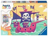 Ravensburger Kinderpuzzle Puzzle&Play 05592 - Land in Sicht - 2x24 Teile Puzzle für Kinder ab 4 Jahren