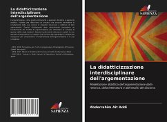 La didatticizzazione interdisciplinare dell'argomentazione - Ait Addi, Abderrahim
