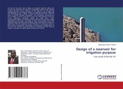Design of a reservoir for irrigation purpose
