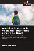 Analisi della catena del valore del settore dello zenzero del Nepal