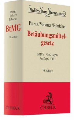 Betäubungsmittelgesetz - Körner, Harald Hans;Patzak, Jörn;Volkmer, Mathias