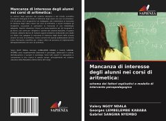 Mancanza di interesse degli alunni nei corsi di aritmetica: - Ngoy Ndala, Valery;LEMBELEMBE KABABA, Georges;SANGWA NYEMBO, Gabriel