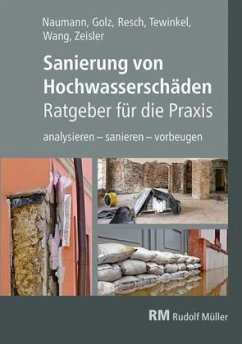 Sanierung von Hochwasserschäden - Ratgeber für die Praxis - Golz, Sebastian;Naumann, Thomas;Resch, Michael