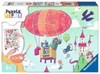 Ravensburger Kinderpuzzle Puzzle&Play 05596 - Royale Party - 2x24 Teile Puzzle für Kinder ab 4 Jahren