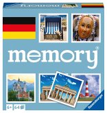 Ravensburger Deutschland memory® - 20883 - der Spieleklassiker quer durch Deutschland, Merkspiel für 2-8 Spieler ab 6 Ja
