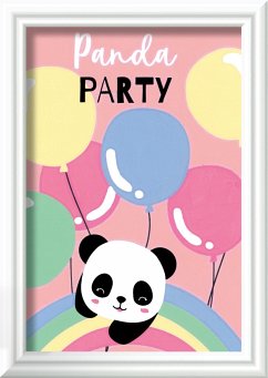 Cover Ravensburger Malen nach Zahlen 20056 - Panda Party - Kinder ab 7 Jahren
