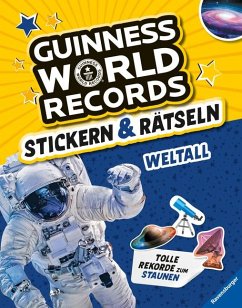 Guinness World Records Stickern und Rätseln: Weltall - Richter, Martine;Adler, Eddi