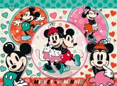 Ravensburger Kinderpuzzle 13325 - Unser Traumpaar Mickey und Minnie - 150 Teile XXL Disney Puzzle für Kinder ab 7 Jahren
