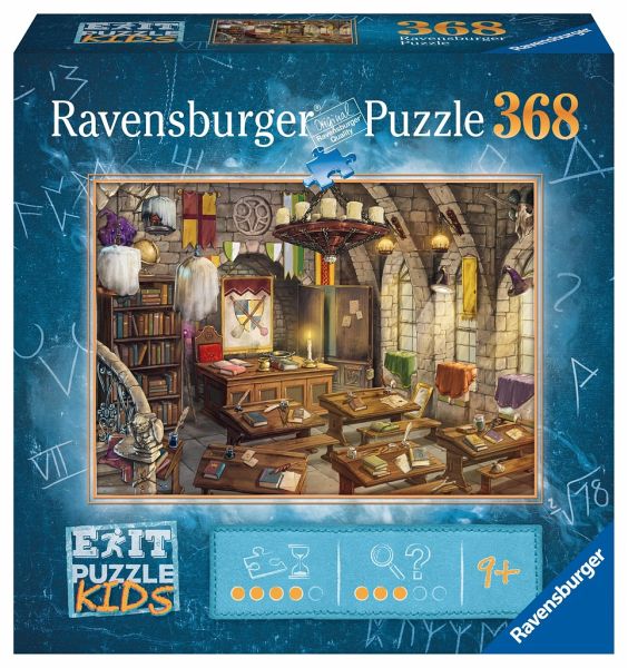 Ravensburger EXIT Puzzle Kids - In der Zauberschule - 368 Teile Puzzle für  … - Bei bücher.de immer portofrei
