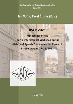 Cover Proceedings of the Fourth International Workshop on the History of Speech Communication Research
