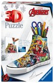 Ravensburger 3D Puzzle 12113 - Sneaker Avengers - 108 Teile - praktischer Stiftehalter im Marvel Avengers Design ab 8 Ja