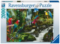 Ravensburger Puzzle - Bunte Papageien im Dschungel - 2000 Teile