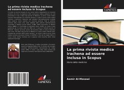 La prima rivista medica irachena ad essere inclusa in Scopus - Al-Mosawi, Aamir