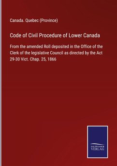 Code of Civil Procedure of Lower Canada