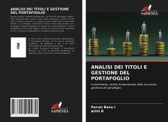 ANALISI DEI TITOLI E GESTIONE DEL PORTAFOGLIO - I, Parvin Banu;R, Arthi