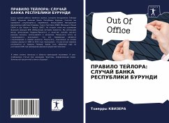 PRAVILO TEJLORA: SLUChAJ BANKA RESPUBLIKI BURUNDI - KVIZERA, Thierry