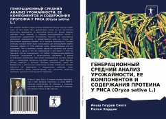 GENERACIONNYJ SREDNIJ ANALIZ UROZhAJNOSTI, EE KOMPONENTOV I SODERZhANIYa PROTEINA U RISA (Oryza sativa L.) - Singh, Akash Gauraw;Hardik, Patel