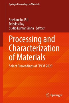 Processing and Characterization of Materials (eBook, PDF)
