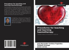 Procedures for teaching and learning haemotherapy - Cardozo Fagúndez, Joel Alexander;Arteaga, Zulibeth;Lorves, Juana