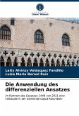 Die Anwendung des differenziellen Ansatzes