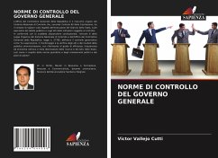 NORME DI CONTROLLO DEL GOVERNO GENERALE - Cutti, Victor Vallejo