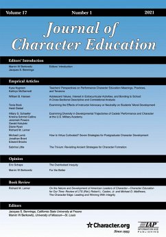 Cover Journal of Character Education (eBook, PDF)