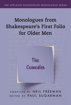 Cover Monologues from Shakespeare's First Folio for Older Men (eBook, ePUB)