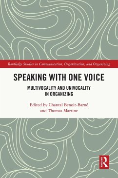 Cover Speaking With One Voice (eBook, ePUB)