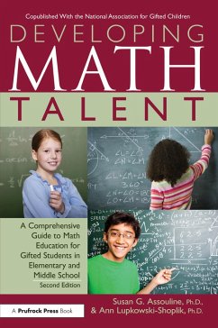Developing Math Talent (eBook, ePUB) - Assouline, Susan G.; Lupkowski-Shoplik, Ann