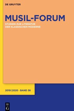 Cover Musil-Forum, Band 36, Musil-Forum (2019/2020)