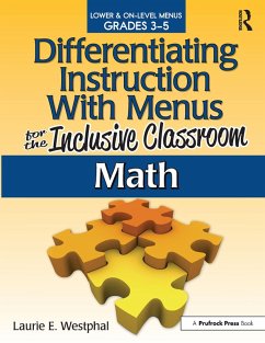 Differentiating Instruction With Menus for the Inclusive Classroom (eBook, PDF) - Westphal, Laurie E.