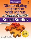 Differentiating Instruction With Menus for the Inclusive Classroom (eBook, PDF)