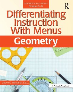 Differentiating Instruction With Menus (eBook, ePUB) - Westphal, Laurie E. Differentiating Instruction With Menus (eBook, ePUB) - Westphal, Laurie E.