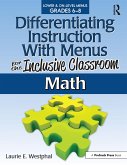 Differentiating Instruction With Menus for the Inclusive Classroom (eBook, ePUB) Differentiating Instruction With Menus for the Inclusive Classroom (eBook, ePUB)