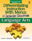 Differentiating Instruction With Menus for the Inclusive Classroom (eBook, ePUB) Differentiating Instruction With Menus for the Inclusive Classroom (eBook, ePUB)