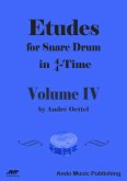 Etudes for Snare Drum in 4/4-Time - Volume 4 (eBook, ePUB)