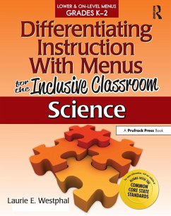 Differentiating Instruction With Menus for the Inclusive Classroom (eBook, ePUB) - Westphal, Laurie E.