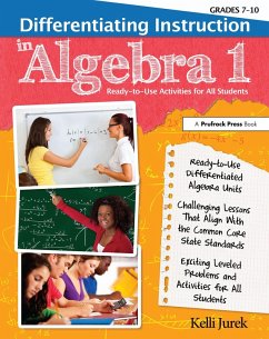 Differentiating Instruction in Algebra 1 (eBook, ePUB) - Jurek, Kelli
