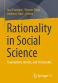 Rationality in Social Science (eBook, PDF)