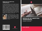 MÓDULOS DE ABERTURA TRANSVERSAL