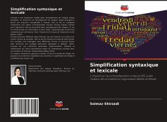 Simplification syntaxique et lexicale - Shirzadi, Solmaz