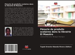 Pénurie de produits scolaires dans la librairie El Maestro - Obando Rivera (Editor), Tupak Ernesto