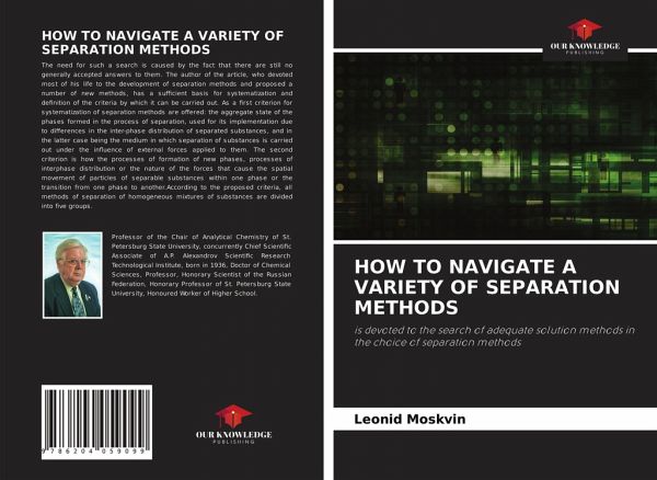 HOW TO NAVIGATE A VARIETY OF SEPARATION METHODS HOW TO NAVIGATE A VARIETY OF SEPARATION METHODS