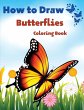 How To Draw Butterflies Coloring Book - Bild 1