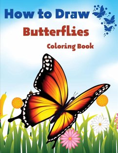 How To Draw Butterflies Coloring Book - Em Publishers