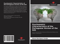 Psychometric Characteristics of the Portuguese Version of the EAS - Henriques Araújo, Diana