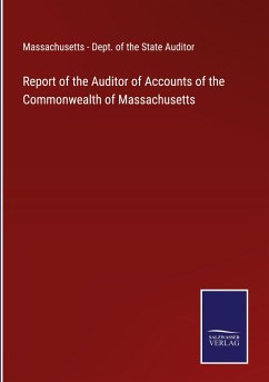 Report of the Auditor of Accounts of the Commonwealth of Massachusetts